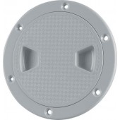 Round Deck Hatch SEAFLO 103mm or 4" Internal 145mm or 5.7" Ext. WHITE